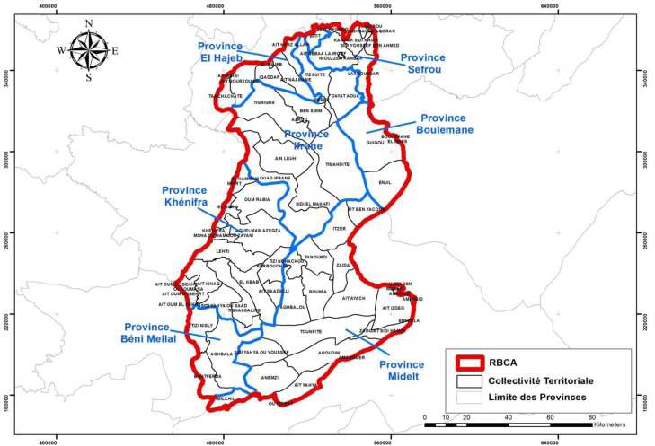 Carte localisation RBCA